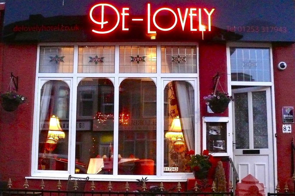 Delovely Hotel Blackpool Bagian luar foto